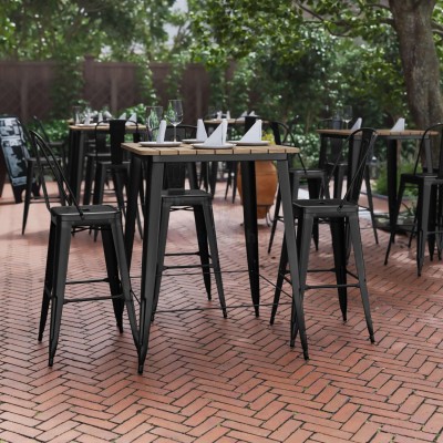 Комплект барный: стол, 2 стула UrbanBar - купить в Тюбе